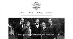 Desktop Screenshot of kennesawbarbershop.com